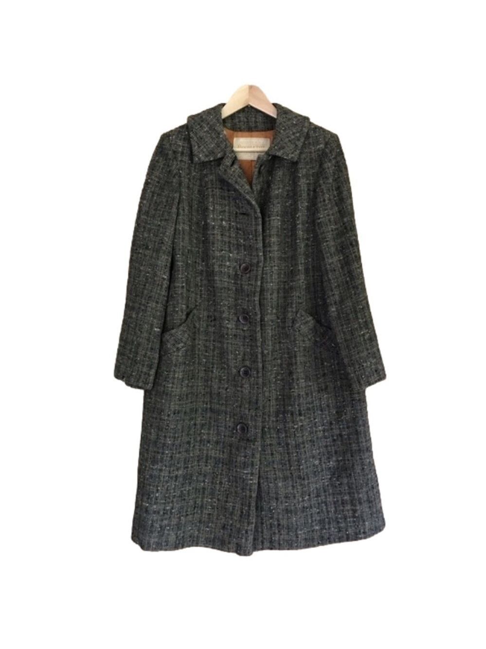 Vintage Pendleton virgin wool tweed coat approximate size medium